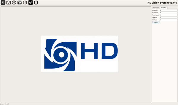HD监控相机软件界面